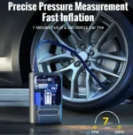 Φορητή Επαναφορτιζόμενη Αντλία - Κομπρεσερ Αέρα Αυτοκινήτου 150PSI με Οθόνη LCD ATJ-8466