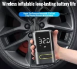 Φορητή Επαναφορτιζόμενη Αντλία - Κομπρεσερ Αέρα Αυτοκινήτου 150PSI με Οθόνη LCD ATJ-8466