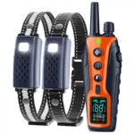 Ηλεκτρονικό Κολάρο Εκπαίδευσης Σκύλων με Τηλεχειριστήριο για 2 Σκύλους – Εμβέλεια 1000μ