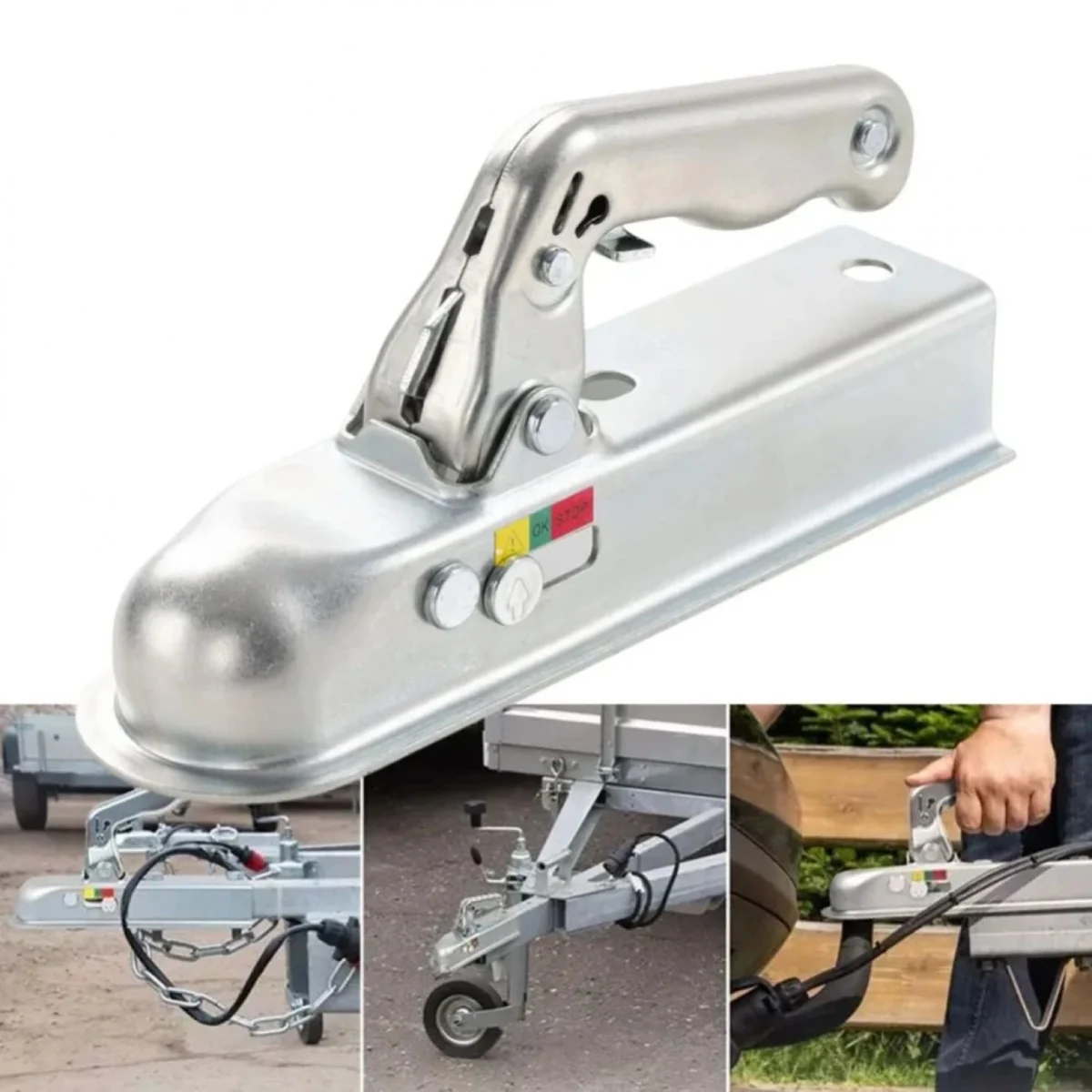 50x50mm Στρογγυλή Χούφτα Κοτσαδόρου W15182-2