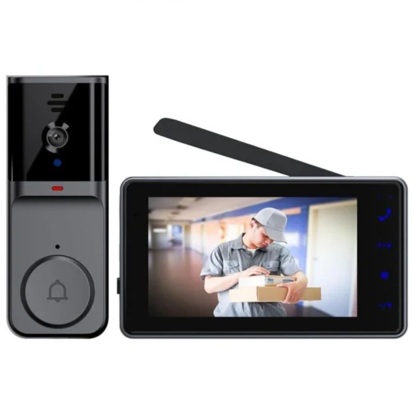 Ασύρματη Κάμερα Κουδουνιού WiFI 1080P με Νυχτερινή Όραση & Bluetooth XD2501