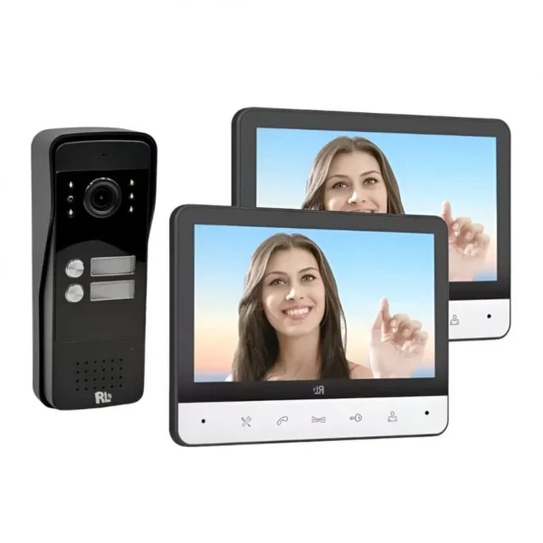 Κιτ Θυροτηλεόρασης με Δύο Έγχρωμες Οθόνες 7″ & Κάμερα RL-B7YID2