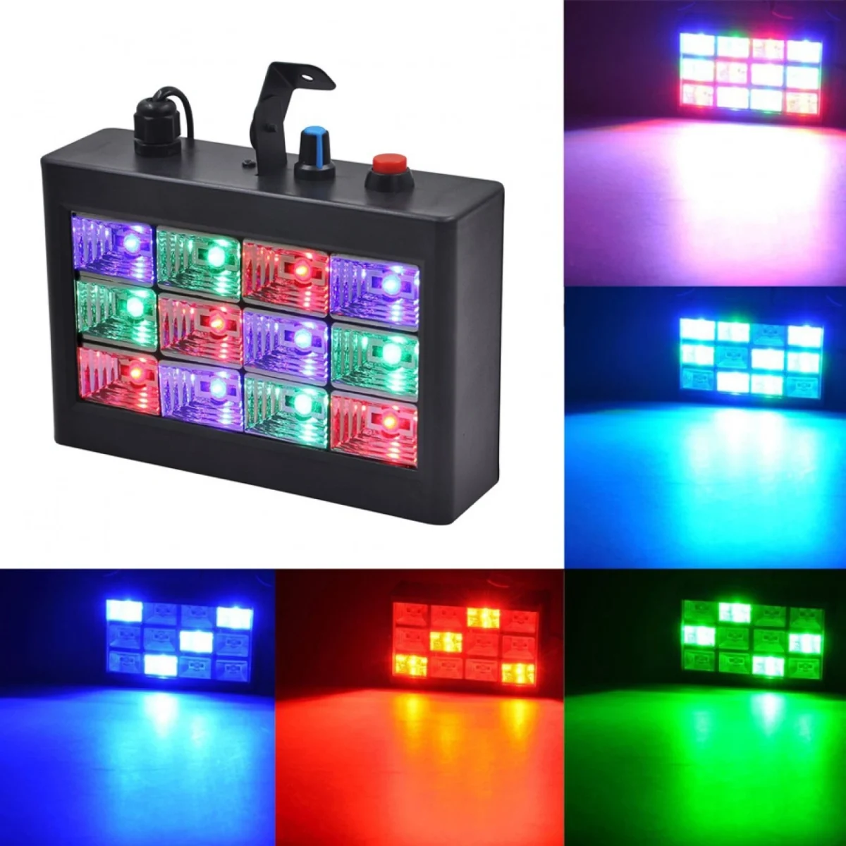 Φωτορυθμικό RGB Strobe Party Light 204-18226-6