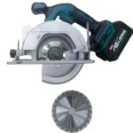 Φορητό Δισκοπρίονο με 2 Μπαταρίας 68V με 1 Δίσκο Κοπής 125mm HL18668-225