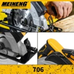 Δισκοπρίονο Χειρός Meineng 706 – 1400W / 185mm