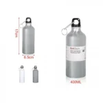 400ml Ανοξείδωτο Αθλητικό Μπουκάλι Θερμός 17x6.5cm