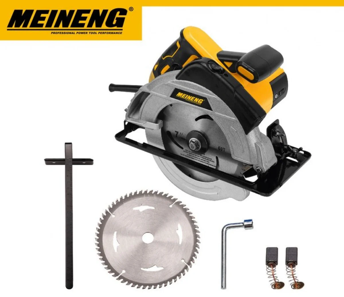 Δισκοπρίονο Χειρός Meineng 706 – 1400W / 185mm