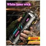 Επαναφορτιζόμενος Αδιάβροχος LED Φακός με Zoom και 5 Λειτουργίες Φωτισμού Ισχυρός και Φωτεινός BL-6619-1