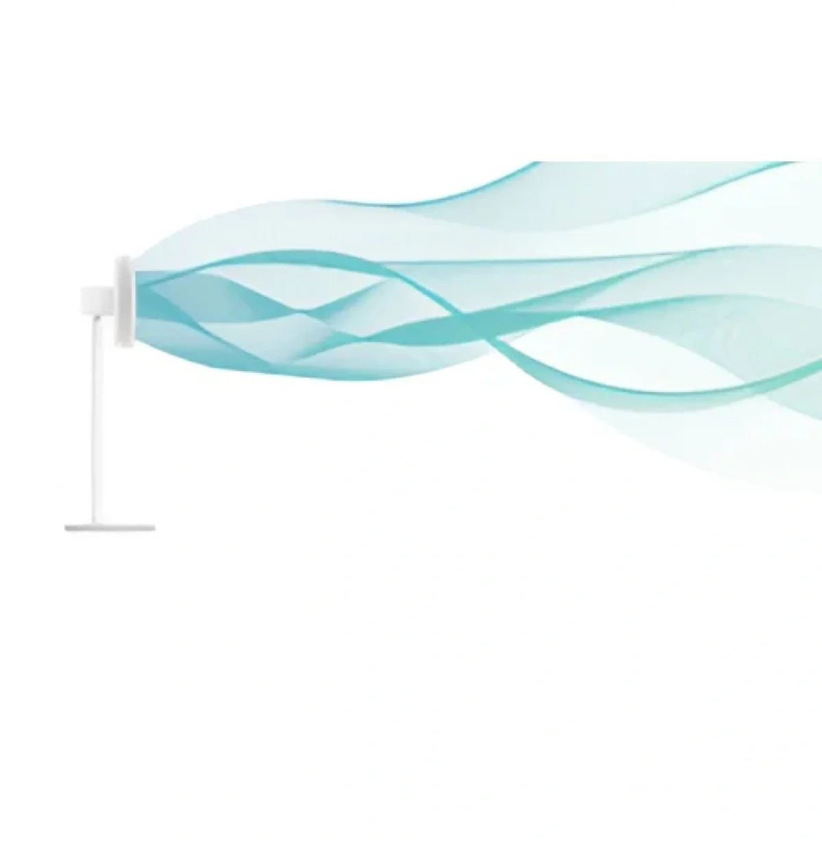 950x350mm - Ανεμιστήρας Ορθοστάτης Δαπέδου 220V Λευκός