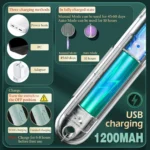 Πτυσσόμενη Ηλεκτρική Ρακέτα Κουνουπιών με UV Λάμπα & USB Φόρτιση - Arrango