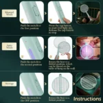 Πτυσσόμενη Ηλεκτρική Ρακέτα Κουνουπιών με UV Λάμπα & USB Φόρτιση - Arrango