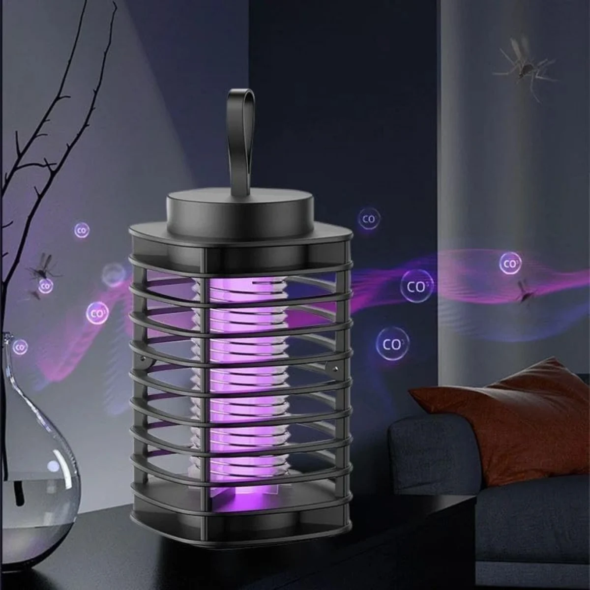 Αντικουνουπικό Φανάρι - Λάμπα UV 12x21cm - Mosquito Killer Arrango