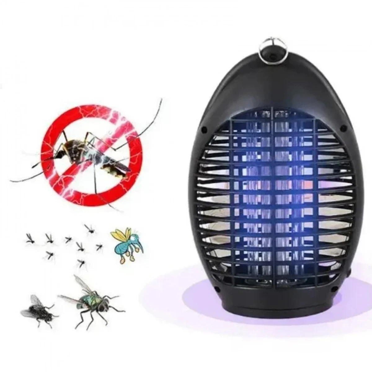 Ηλεκτρική Συσκευή Απώθησης Κουνουπιών & Εντόμων με UV Φως – Αθόρυβη & Ασφαλής JY-888