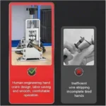 Πολυλειτουργικό Χειροκίνητο Μηχάνημα Απογύμνωσης Καλωδίων (1-25mm) με Μανιβέλα