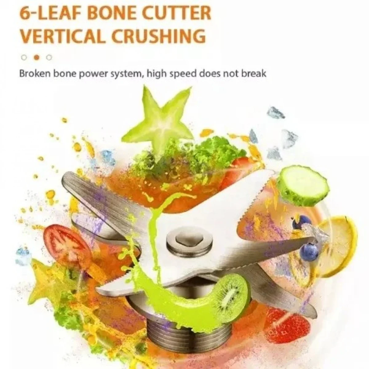 Πολυλειτουργικό Μπλέντερ 6000W 2.5L – Πολυλειτουργικό, Ισχυρό & Ιδανικό για Υγιεινή Διατροφή Reki J3-1120+