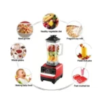 Πολυλειτουργικό Μπλέντερ 6000W 2.5L – Πολυλειτουργικό, Ισχυρό & Ιδανικό για Υγιεινή Διατροφή Reki J3-1120+