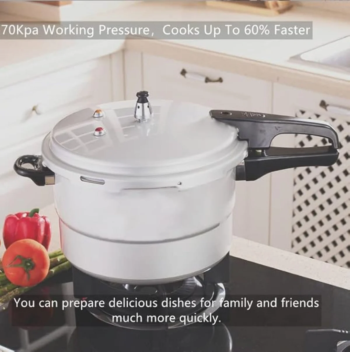 6 Λίτρα Χύτρα Ταχύτητας Reki B2-0308D