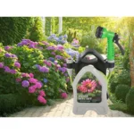 10 m Λάστιχο Ποτίσματος Κήπου με Πιστόλι & Βάση Στήριξης – 7 Μοτίβα Ψεκασμού, Ταχεία Σύνδεση 1/2”