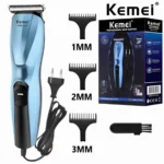 Eπαναφορτιζόμενη USB Κουρευτική Μηχανή - Blue Groom - Kemei ΚΜ-1218