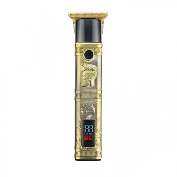 Επαναφορτιζόμενη Κουρευτική Μηχανή με Οθόνη LED Kemei KM-076