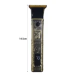 Επαναφορτιζόμενη Κουρευτική Μηχανή με Οθόνη LED Kemei KM-076