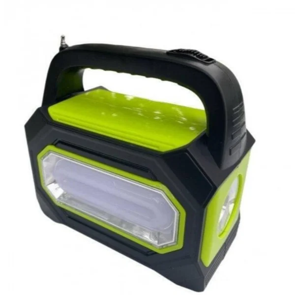 30W Ηλιακό Σύστημα Φωτισμού με Φακό, Φορτιστή, 3 Λάμπες & Φωτισμό Χώρου – GDPLUS GD-8073