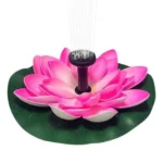 17cm Ηλιακό Συντριβάνι Νούφαρο για Λίμνες & Πισίνες - Solar Powered Fountain & Pond Pump