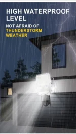 Ηλιακός Προβολέας 152 Led με Κάμερα Παρακολούθησης Υψηλής Ανάλυσης 5 MP GD-JK300 GDSuper