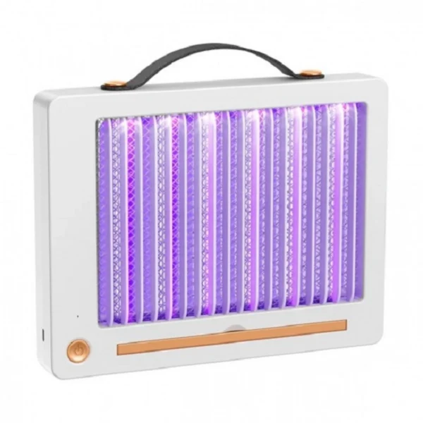 Επαναφορτιζόμενη Ηλεκτρική Λάμπα Εξόντωσης Κουνουπιών 3W HYH-167 Λευκό - Mosquito Killer