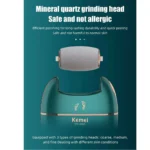 Ηλεκτρική Συσκευή Αφαίρεσης Κάλων & Νεκρών Κυττάρων - FootTreat Electric Callus RemoverKemei KM-6865 Πράσινο