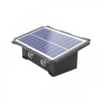 10x15x6,2cm Ηλιακό Φωτιστικό 5W με Θερμό Λευκό Φως 3000K IP54