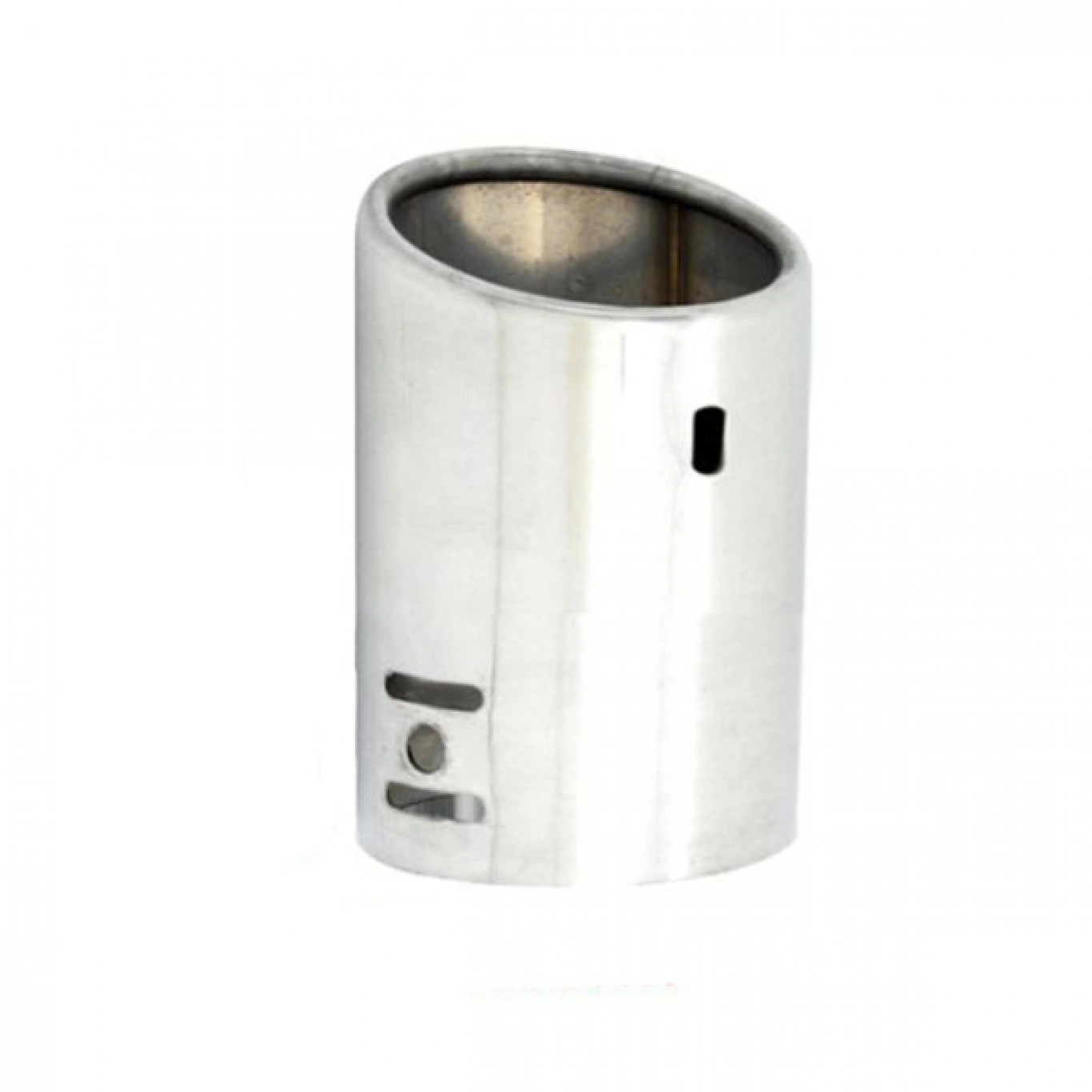 Διακοσμητικό Άκρο - Μπούκα Εξάτμισης Inox 63mmx105mm για Αυτοκίνητα 1.5L-1.8L Διακοσμητικό Άκρο - Μπούκα Εξάτμισης Inox 63mmx105mm για Αυτοκίνητα 1.5L-1.8L