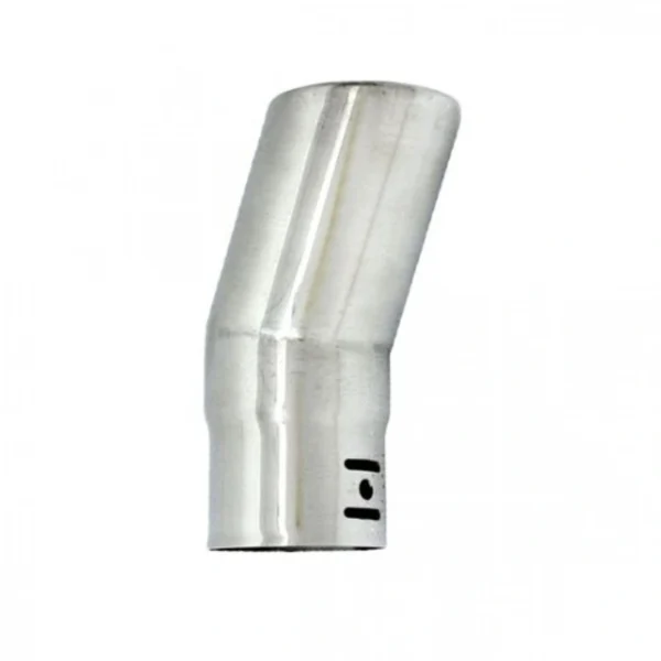 Κεκλιμένο Διακοσμητικό Άκρο - Μπούκα Εξάτμισης Inox 58mmx160mm για Αυτοκίνητα 1.5L-1.8L