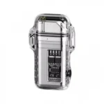 Αδιάβροχος Ηλεκτρικός Αναπτήρας Pulse Double Arc με Τηλεσκοπικό Σωλήνα, COB LED Φωτισμό και Ένδειξη Μπαταρίας