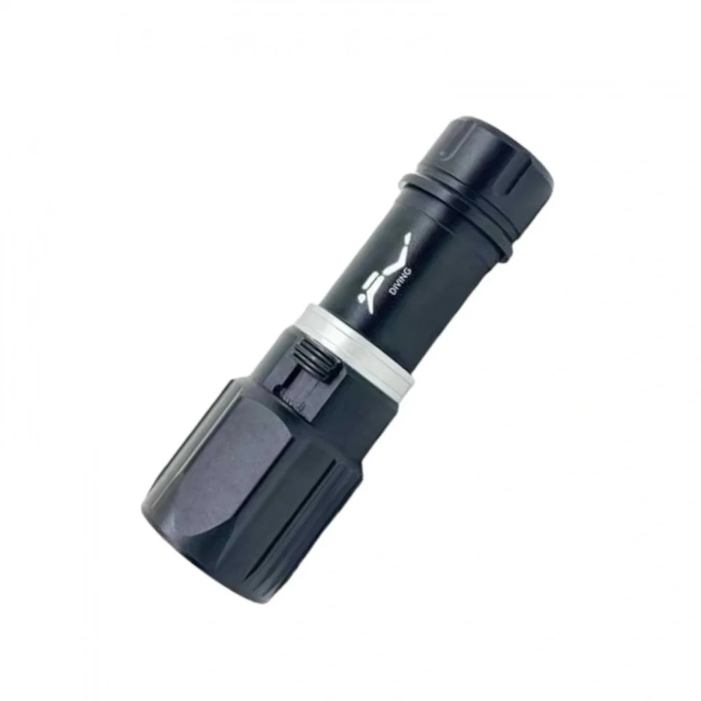 Επαναφορτιζόμενος Καταδυτικός Φακός LED FA-75121 P70 Μαύρο