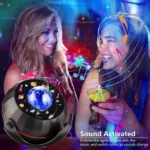 4 σε 1 Προβολέας Galaxy με Bluetooth και Φωνητικό Ελεγχο Galaxy Nightlight Projector LED – Μαύρο