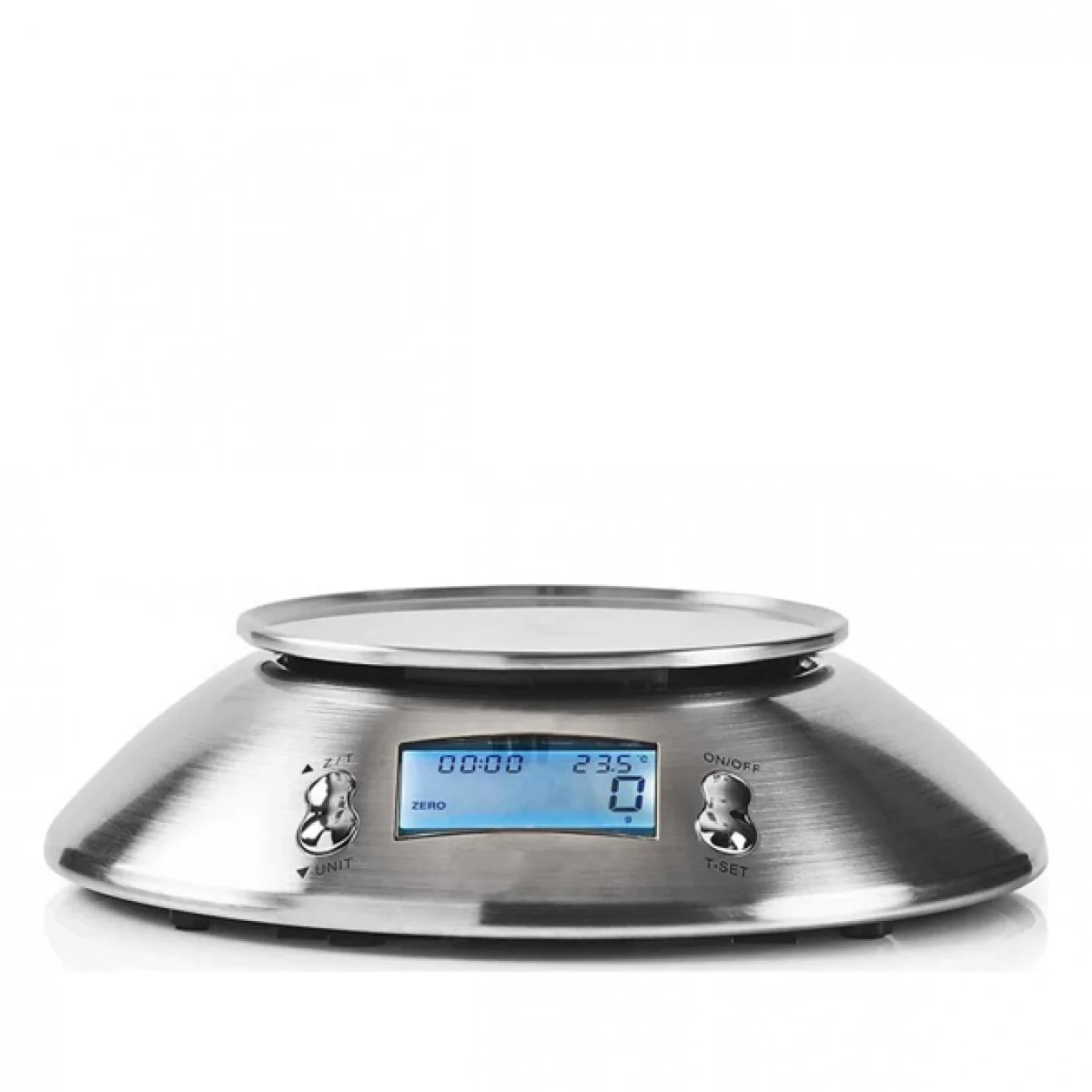 Ψηφιακή Ανοξείδωτη Ζυγαριά Κουζίνας & Χρονόμετρο 2 σε 1 5Kg