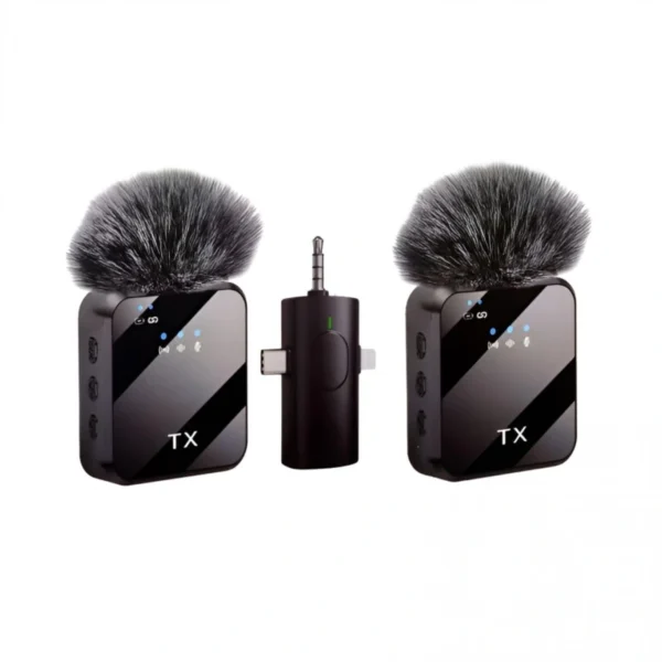 Σετ Ασύρματα Μικρόφωνα Πέτου με Υψηλή Ποιότητα Ήχου TX