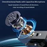 Σετ Ασύρματα Μικρόφωνα Πέτου με Υψηλή Ποιότητα Ήχου TX