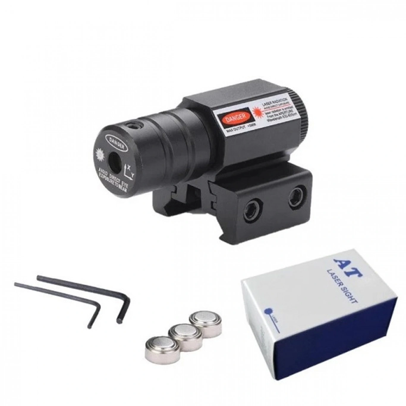 Μίνι Laser Σκόπευτρο για Ράγες Οπλου με Κόκκινη Δέσμη AT-3 Μίνι Laser Σκόπευτρο για Ράγες Οπλου με Κόκκινη Δέσμη AT-3