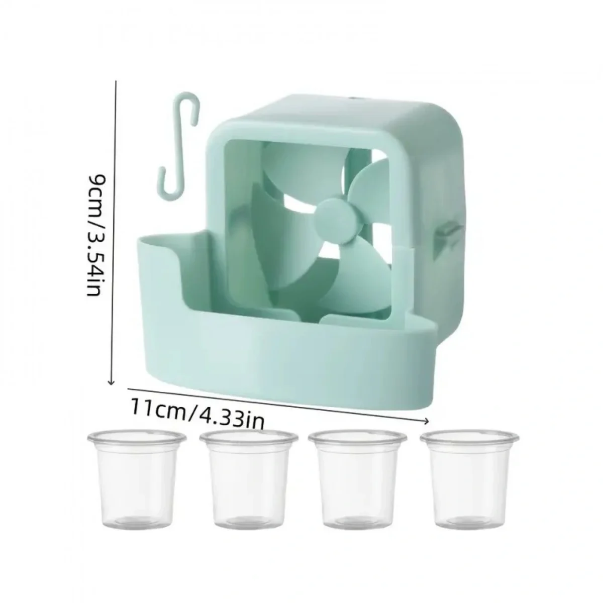 Συσκευή Δροσισμού για Ανεμιστήρα με Υποδοχή για Νερό και Παγάκια – Χωρίς Ρεύμα