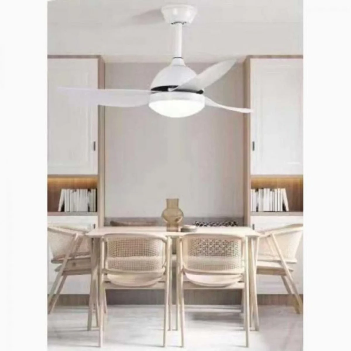 42″ Ανεμιστήρας Οροφής Λευκός LED 69W, DC Μοτέρ & Dimmer UNIVERSO