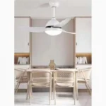 42″ Ανεμιστήρας Οροφής Λευκός LED 69W, DC Μοτέρ & Dimmer UNIVERSO