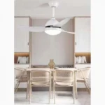 42″ Ανεμιστήρας Οροφής Λευκός LED 69W, DC Μοτέρ & Dimmer UNIVERSO