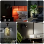 Μαγνητικό Επαναφορτιζόμενο LED Σποτ με Βάση – Λευκό GT-276