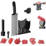 Συσκευή Κοπής Κρέατος Fresh Meat Slicer Μαύρο – Χειροκίνητος Κόφτης για Κρέας & Λαχανικά