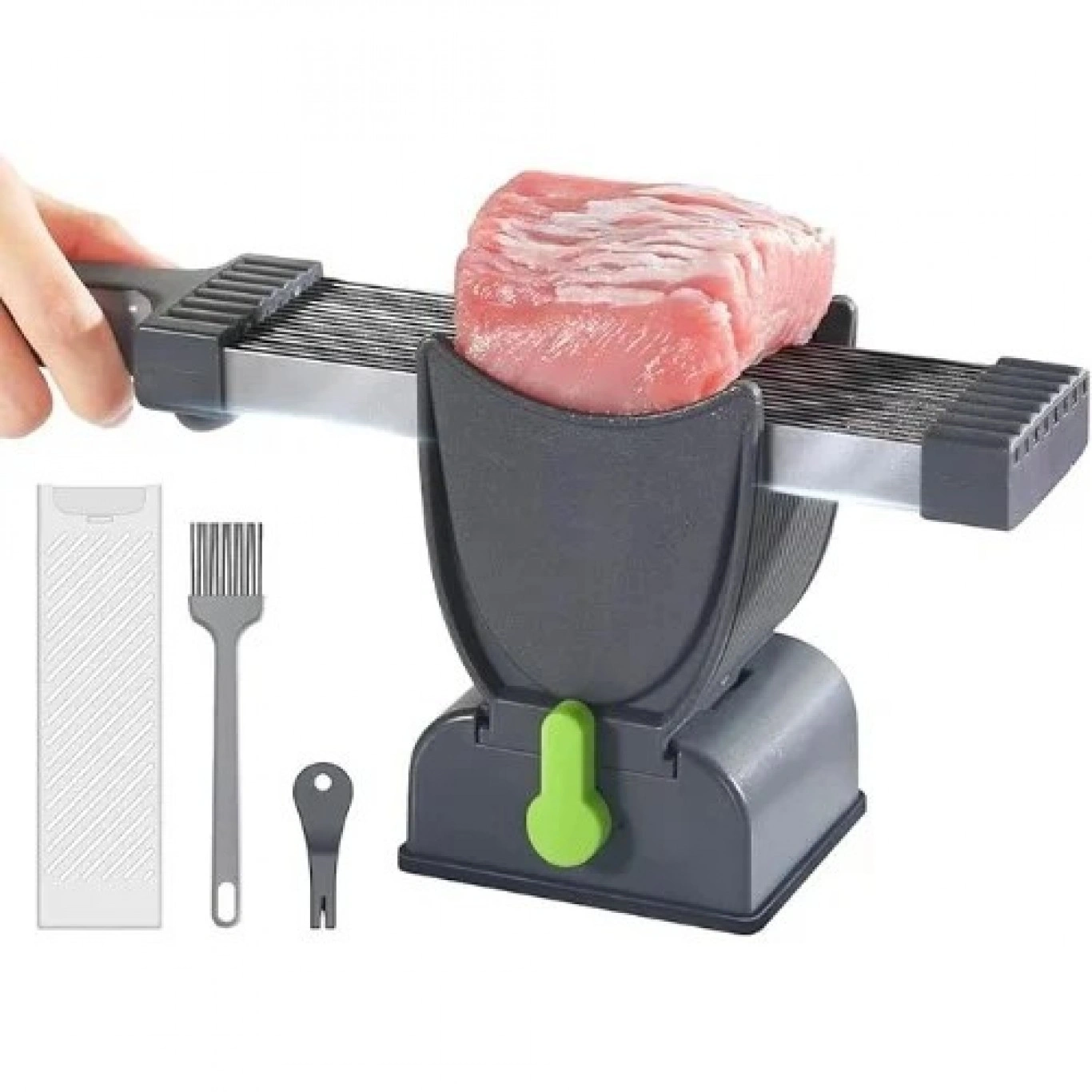 Συσκευή Κοπής Κρέατος Fresh Meat Slicer Μαύρο – Χειροκίνητος Κόφτης για Κρέας & Λαχανικά A2 Συσκευή Κοπής Κρέατος Fresh Meat Slicer Μαύρο – Χειροκίνητος Κόφτης για Κρέας & Λαχανικά A2