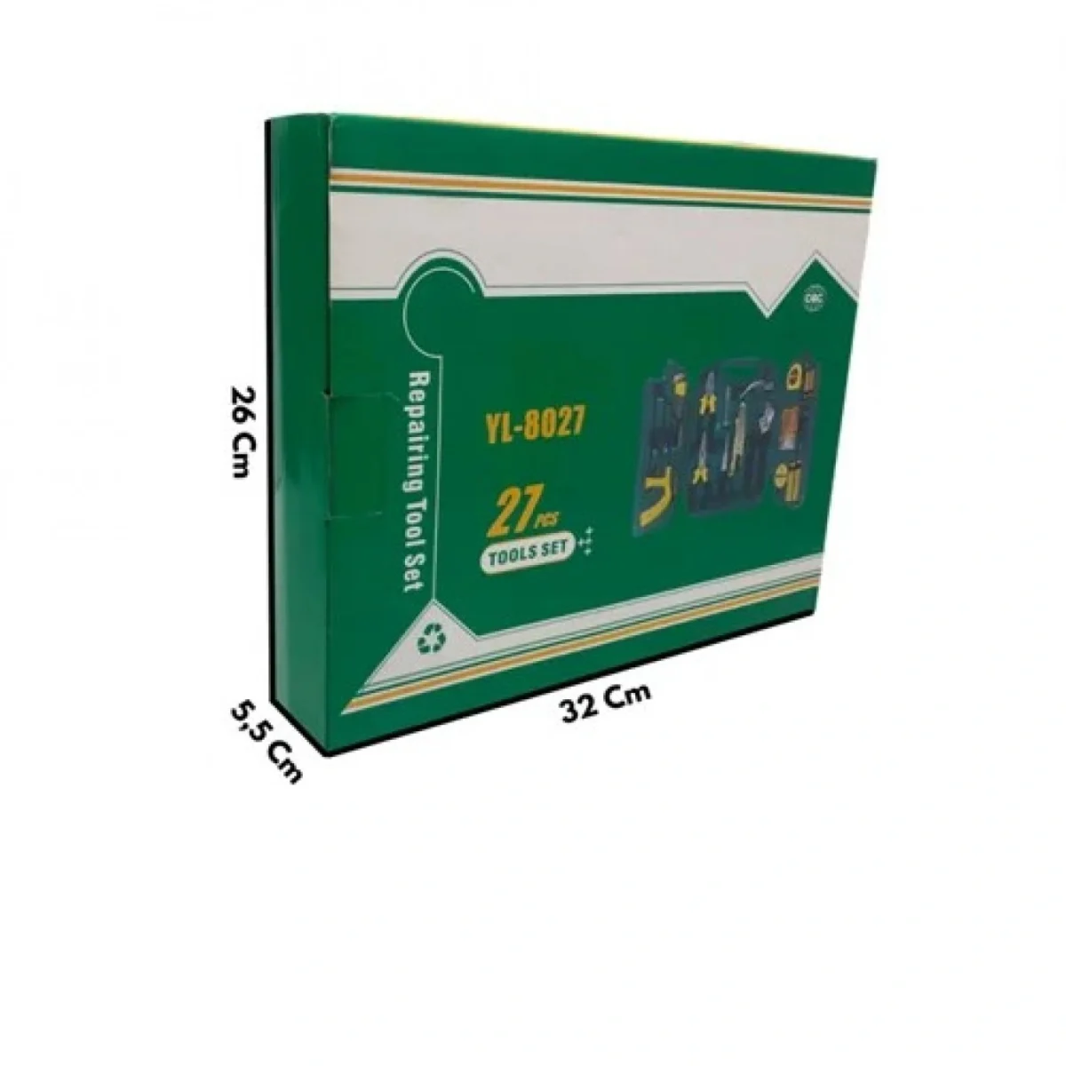 Σετ Εργαλείων Χειρός Οικιακής Χρήσης & Επισκευής Αυτοκινήτου 27τμχ με Θήκη YL-8027
