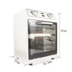 600W Επαγγελματικός Κλίβανος Ξηρής Αποστείρωσης Εργαλείων 12L με Ρυθμιζόμενο Θερμοστάτη & Χρονοδιακόπτη SM-220