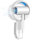 Επιτοίχιο Πιστολάκι Μαλλιών Ξενοδοχειακού Τύπου με Αρνητικά Ιόντα & Μπλε Φως